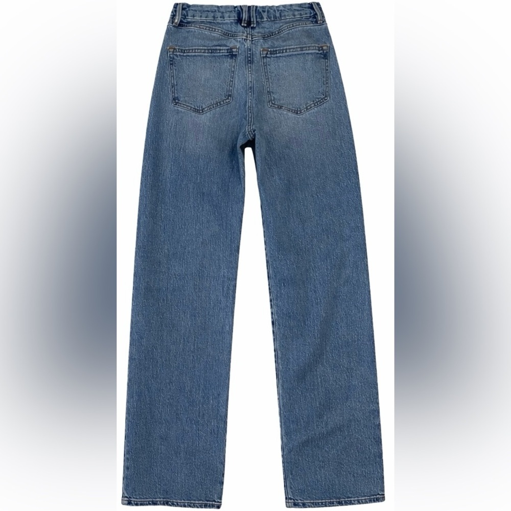 Forever 21 Women's Baggy Straight Leg Jeans Size 26 - Medium Wash - Picture 4 of 10